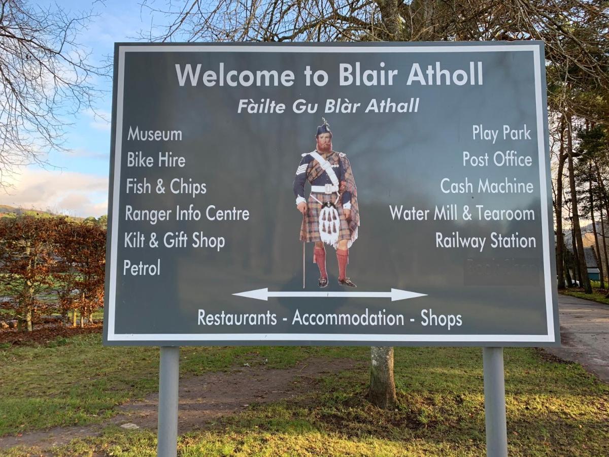 Blair Atholl River Tilt Park Treetops Exterior foto
